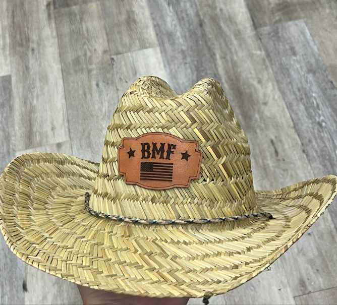 BMF Straw Cowboy Hat