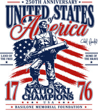 250th Anniversary of the United States T Shirt