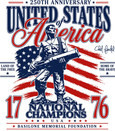 250th Anniversary of the United States T Shirt