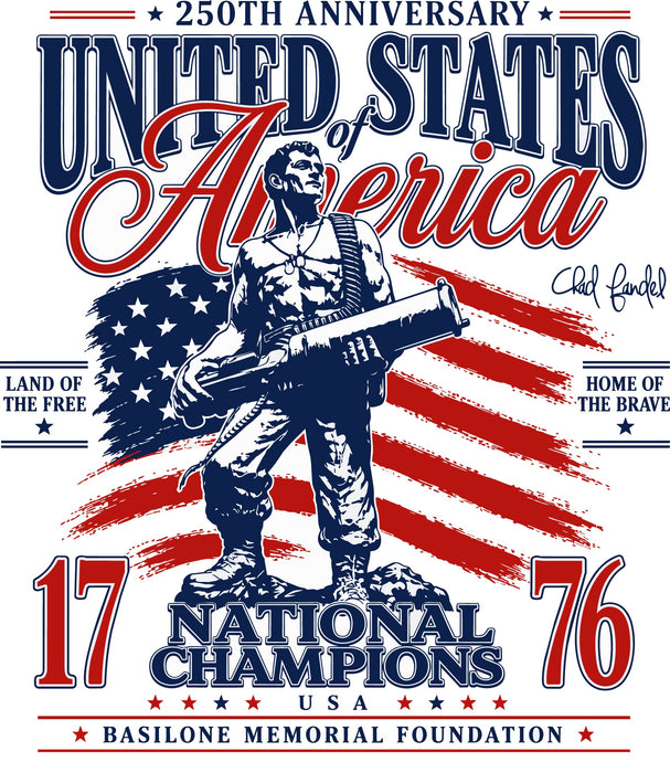 250th Anniversary of the United States T Shirt