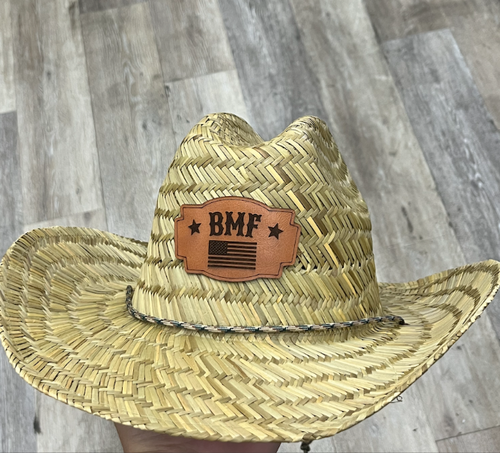 BMF Straw Cowboy Hat
